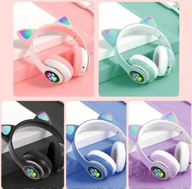 Cat Bluetooth headset with light