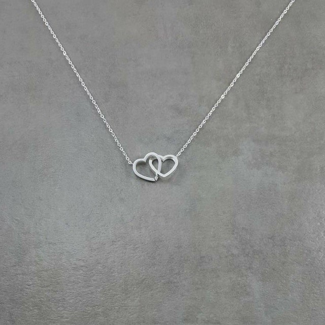 Stainless steel necklace (Silver)