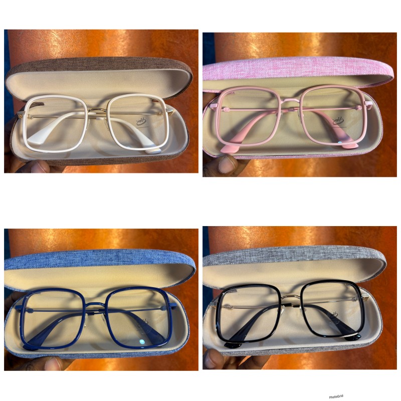 Square frame with hard case