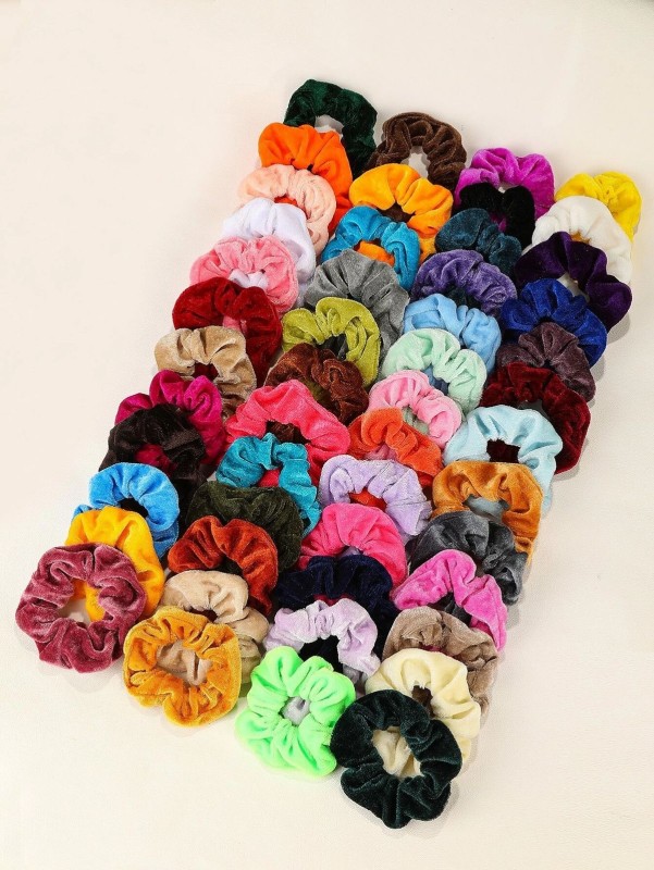 Velvet scrunchy
