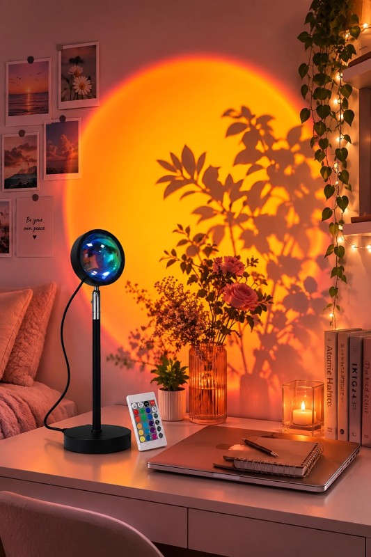 Sunset lamp with RGB (16 lights) remote control
