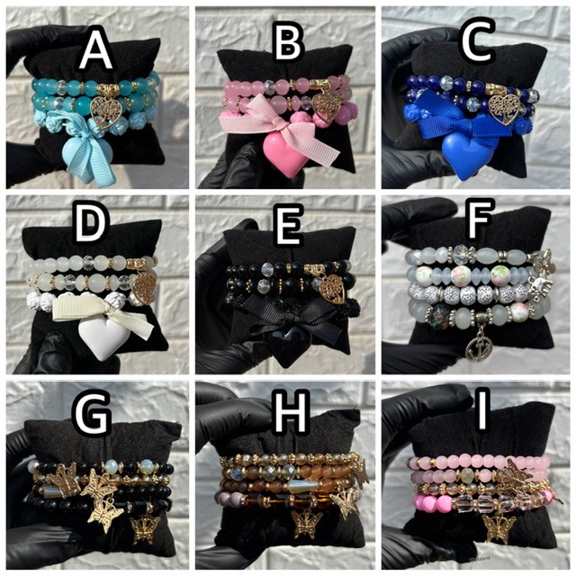 Bead bracelet set