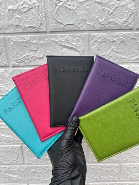 Plain passport cover