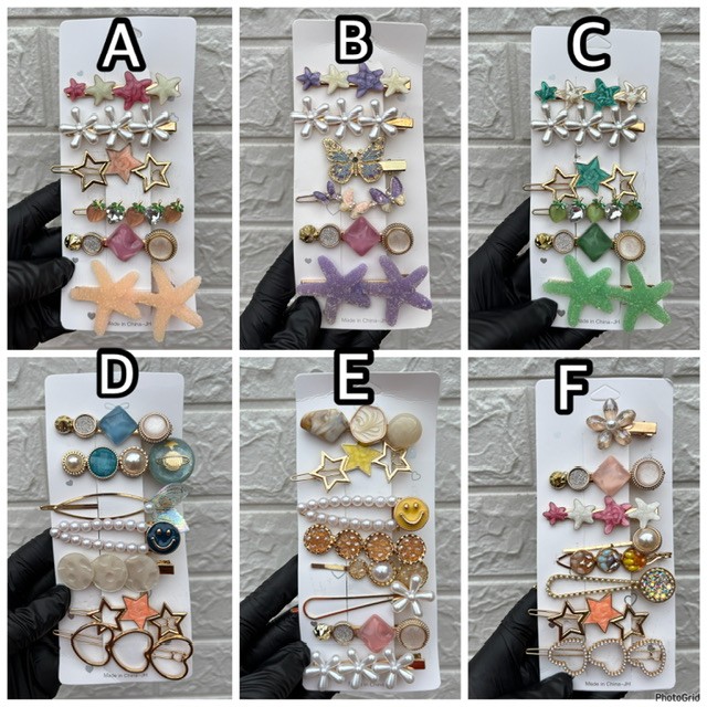 Hair pins set