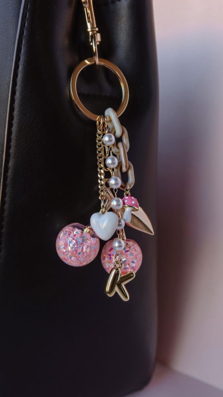 Pearl bag charm