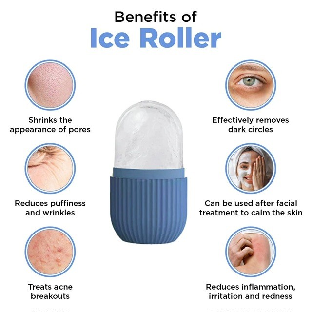 Silicon Facial Ice Roller