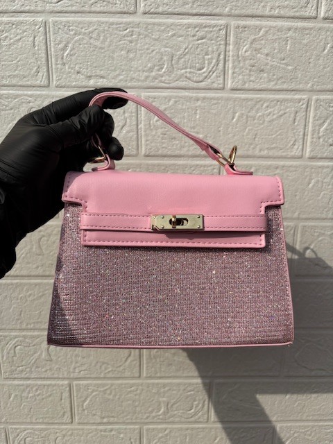 Shimmery midi bag