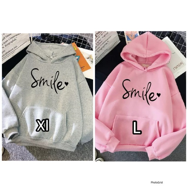 Hoodie (smile design)