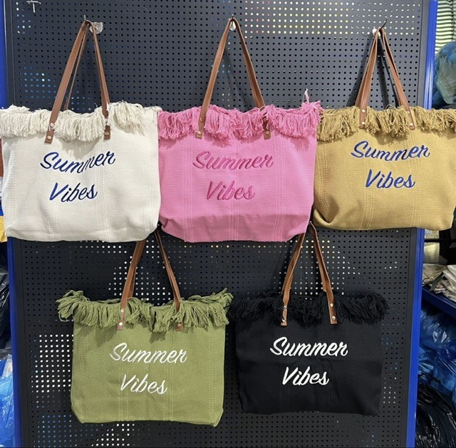 Xtra large Summer vibes tote