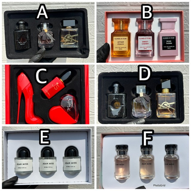 3pcs perfume set