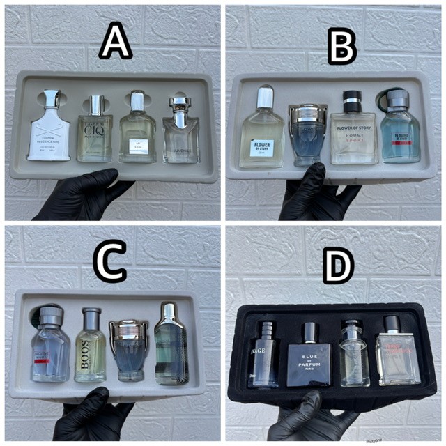 4 in 1 perfume set for men
