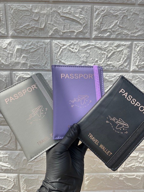 Passport cover with card slot