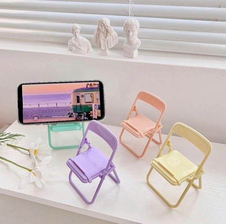 Chair phone stand