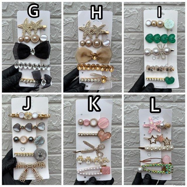Hair pins set