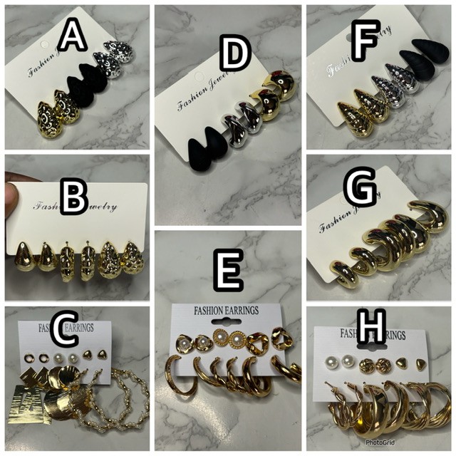 Earrings set