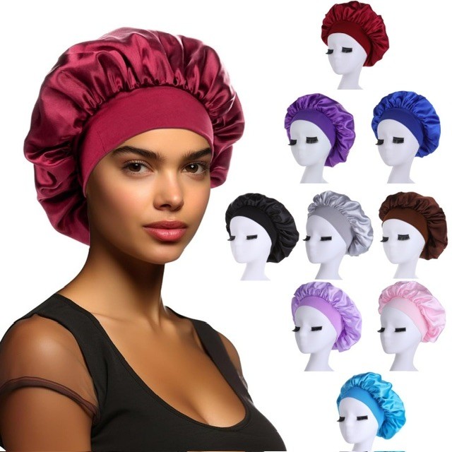 Silk band bonnet