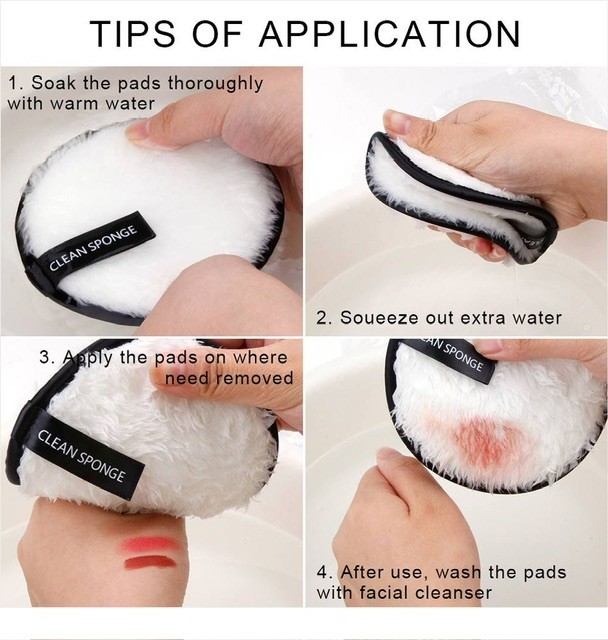 Make up cleaning foam