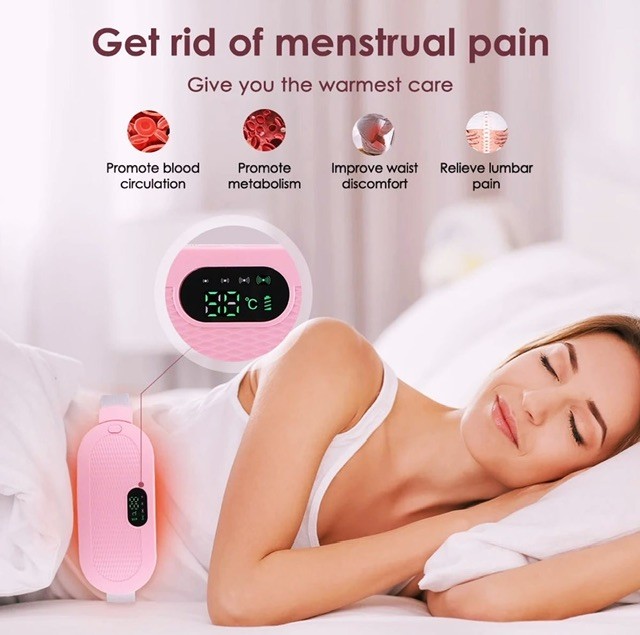 Menstrual cramp belt / heating belt