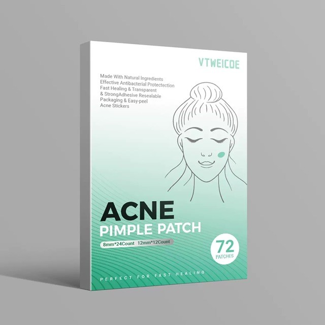 Round acne patch (72 patches)