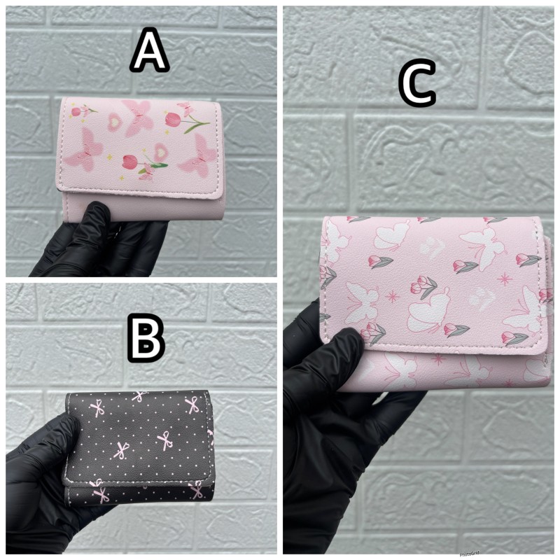 Mini foldable purse