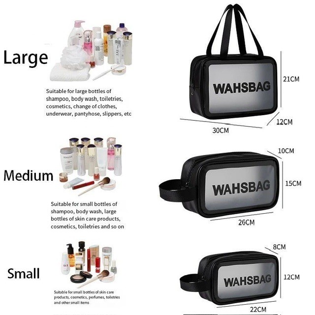 Washbag set (3pcs)