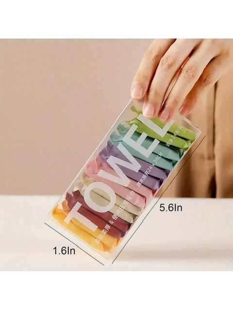 14pcs compressed face towel