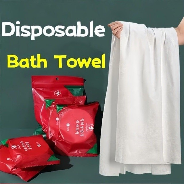 Disposable compressed towel (70x140cm)