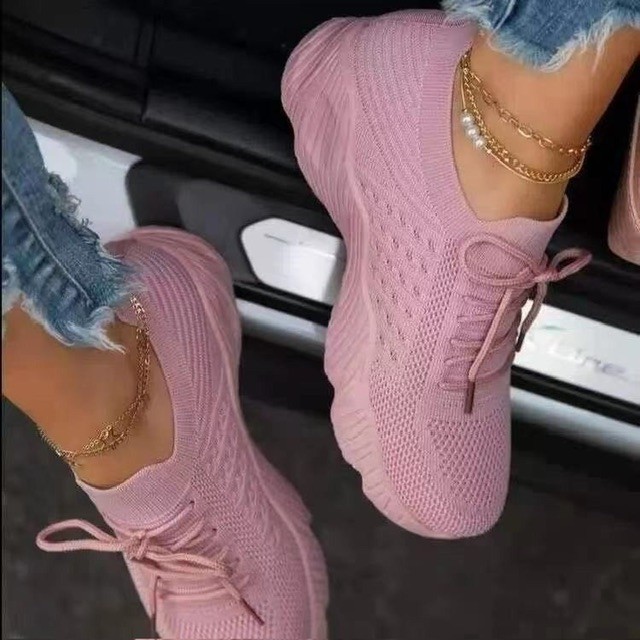 Knitted sneakers