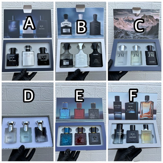 3 in 1 perfume set for men