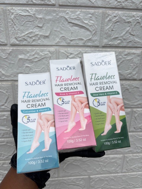 Hair removal cream