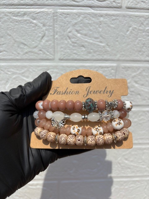 Stack beads bracelet