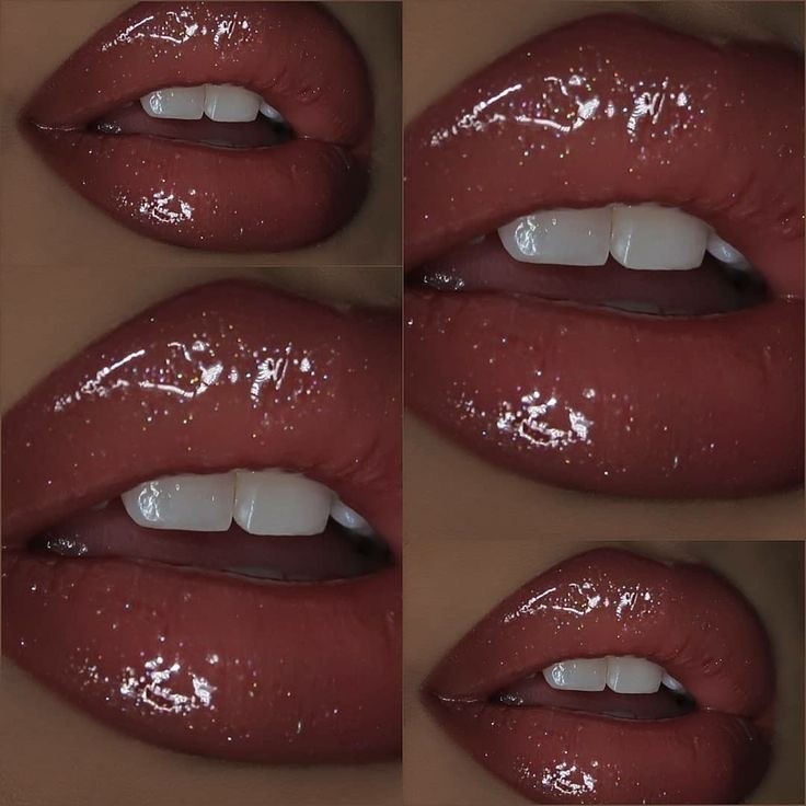 Shimmer lip gloss