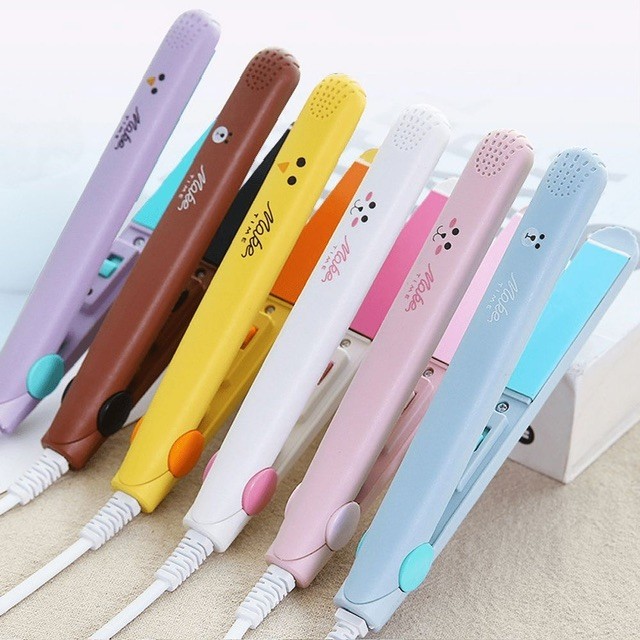 Mini hair straightener