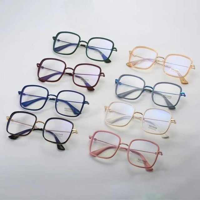 Square frame anti-blue light without hard case